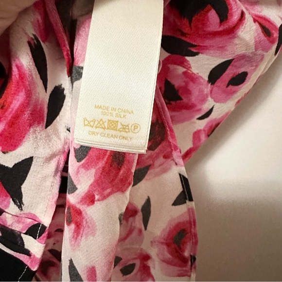 Kate Spade Silk Rose Print Tank XS - Picture 5 of 5